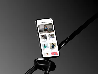 ASL Mobile App Design 🤞 app design asl modern design sign language ui uiux ux