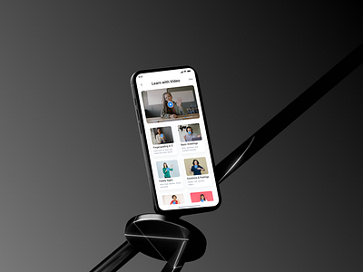 ASL Mobile App Design 🤞 app design asl modern design sign language ui uiux ux