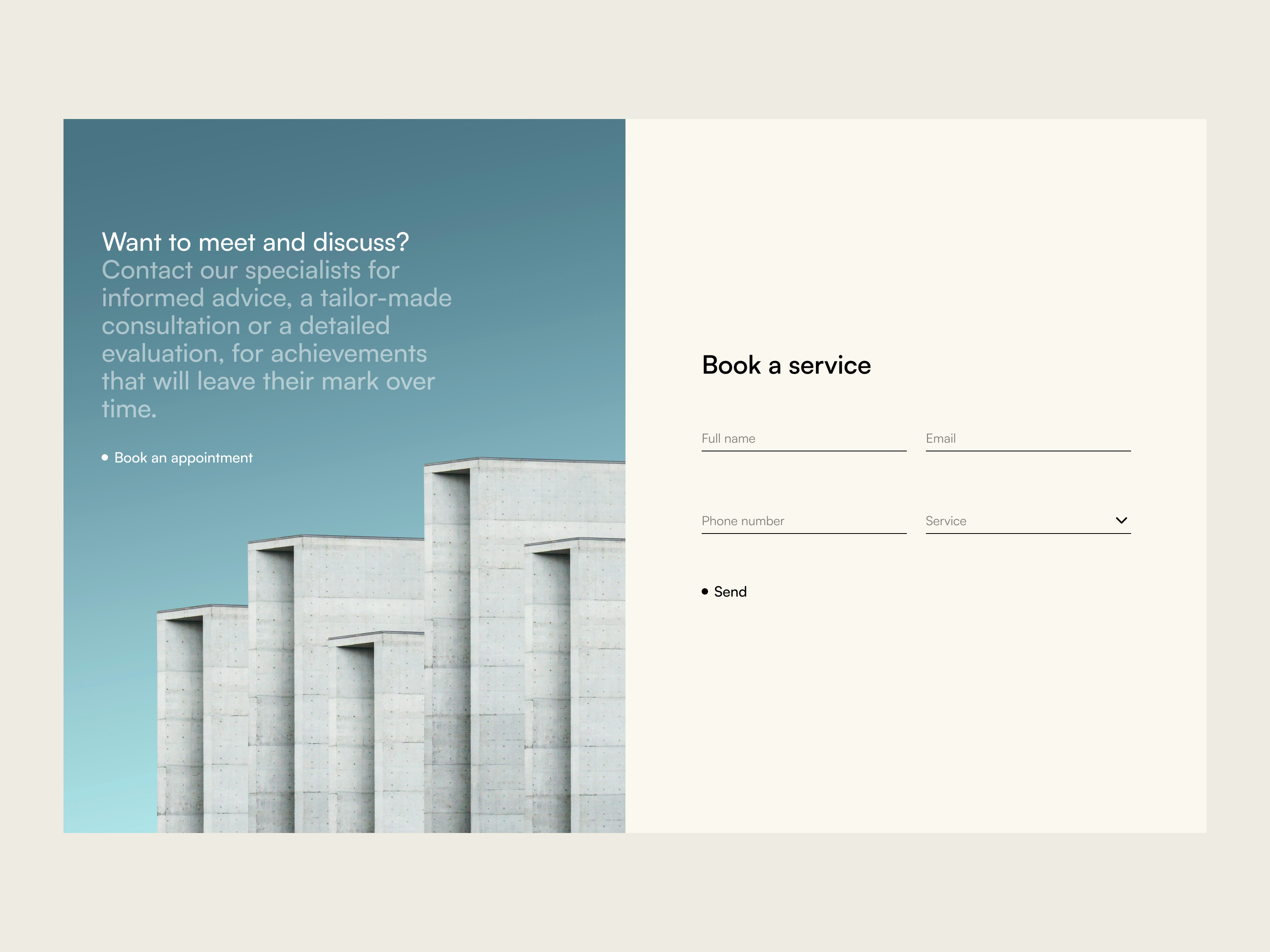Example of High Converting Landing Design (UX/UI)