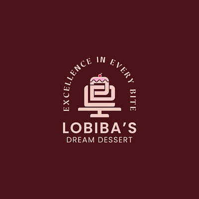 Homemade Dessert and Cake Shop Logo For Client. bakery bakery logo branding cakes cakeshop logo design dessert logo graphic design homemade illustration logo هوية بصرية