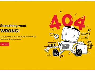 404 error page 404 app dashboard illustration ui