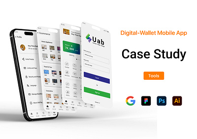 UAB Pay Redesign app app redesign case study digital payment app digital wallet app figma fintech design mobile app mobile app design mobile banking product design redesign ui uiux user experience design user interface design ux