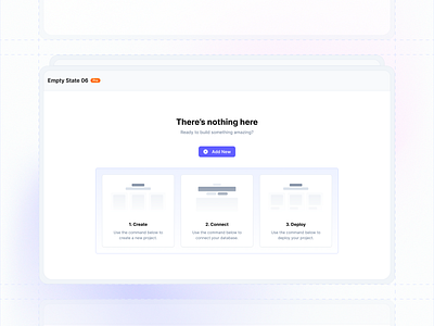 TailwindCSS : Empty State #06 empty empty state landing page marketing section website