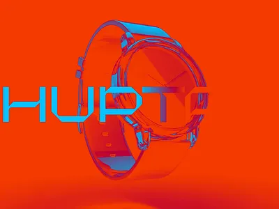 HUPTAL | Logo design branding branding and identity custom font identity branding logo design logo design branding logotype motion presentation sport logo sport watch watch logo wordmark