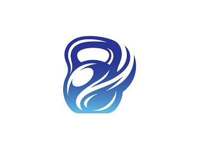 Modern Kettlebell logo body builder branding buy logo exercise fitness graphic design gym health kettlebell logo logo design sell logo sports