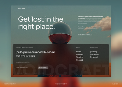 Footer for an agency website agency website agency website design landing page design ui design web design web footer website design website footer website layout