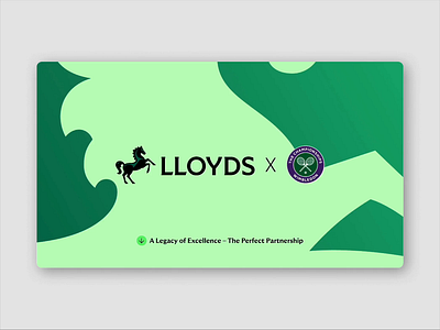Lloyds Bank x Wimbledon Partnership Pitch Deck adobe b2b banking branding data visualisation design editorial design figma graphic design lloyds photoshop pitch deck design presentation design sport storytelling tennis wimbledon