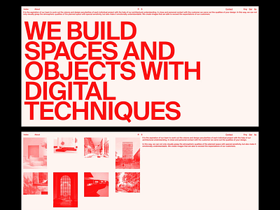 Website Layout Construction brand identity branding grid layout typo typography website whitespace