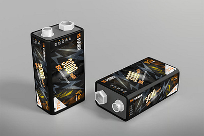 Battery Label Design battery label creative designer near me graphic design label near me new power label printing product professional uae designer