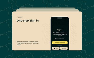 Halal Crypto App animation branding crypto design graphic design illustration ui ux vector wallet