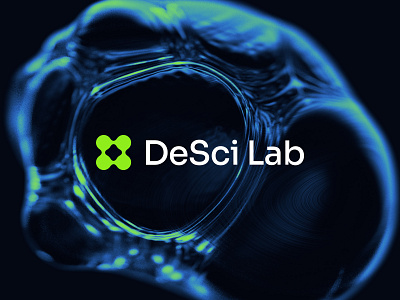 Biotech Logo & Branding ✸ Web3 biotech blockchain brand identity branding crypto graphic design icon identity lettering logo logo design scientific design tech tech branding type typography web3