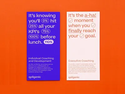 Coaching Flyer Design Set branding business coaching coaching flyer coaching poster corporate identity design set editorial flyer flyer design marketing design minimal style modern layout professional layout promo material startup design text focused typography typography based visual hierarchy