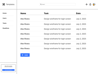 Task Manager App Design design figma ui ui design uiux design ux ux design