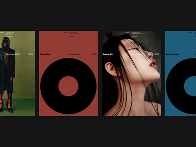 Fashion Editorial Poster Series art direction beauty photography composition contemporary look creative grid editorial poster fashion fashion design fashion layout gallery format layout system magazine spread portrait focus poster series print concept stylish layout typography visual identity visual series
