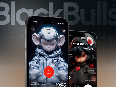 NFT market place mobile ui design app blockchain clean crypto cryptocurrency minimal mobile mobile app mobile design mobile ui modern nft nft design nft marketplace nft mobile nft mobile app nft mobile ui ui ui design ux