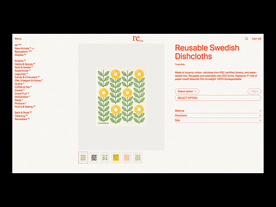 Eco-Friendly Product Page conversion focus design system e commerce eco design eco friendly intuitive layout minimal store mobile friendly natural branding organic look product page retail ux shop interface typography ui design ui layout user flow ux design ux ui web commerce