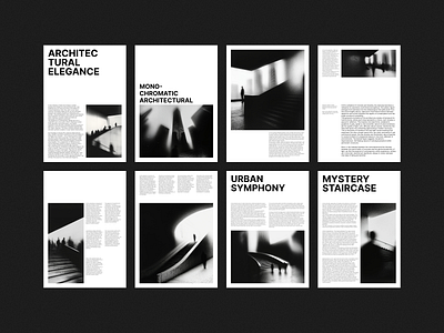 Architectural Poetry Posters editorial editorial poster graphic design poster typography
