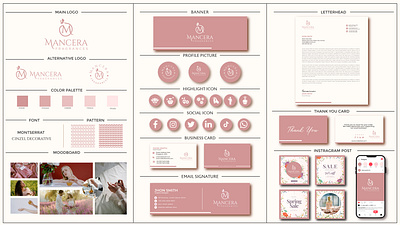 Beauty Brand logo and Branding Kit beauty beauty logo branding branding kit care logo graphic design logo logo design logos luxury logo monogram logo skincare logo