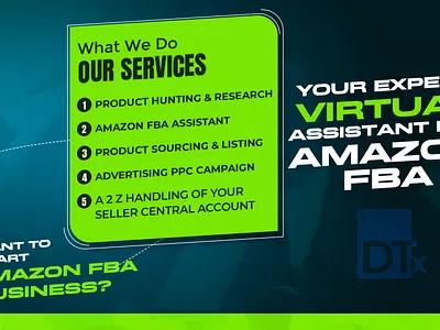 Amazon FBA and FBM A-Z Service amazon fba amazon fbm graphic design product research