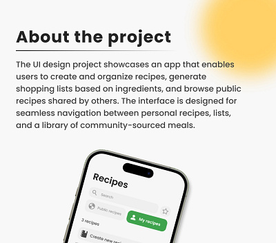 Meal Planning and Grocery List UI Design app design design figma mobile app ui uiux