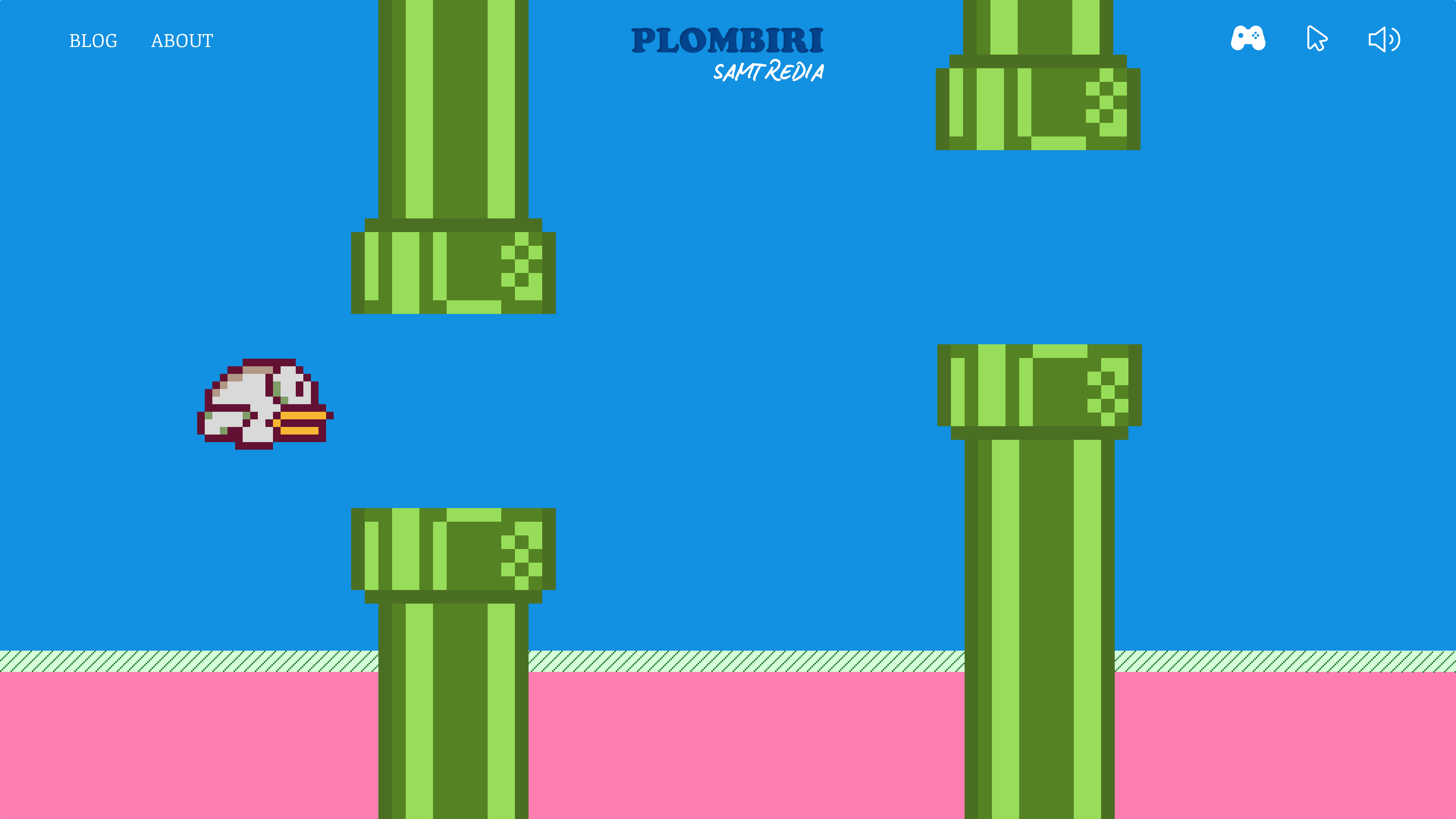 Flappy Bird Pixel Animation after effects animation design famous game figma flappy bird motion graphics pixel pixel game pop up window ui ui ux design user interface ux web website game website pixel