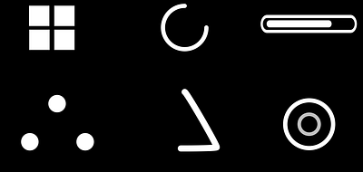 A set of loading bar animations. aefreebie