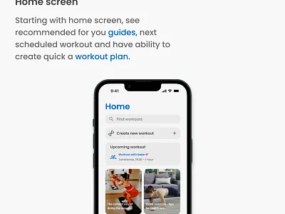 Workout Routine Planner UI/UX Design app design design figma mobile app ui uiux