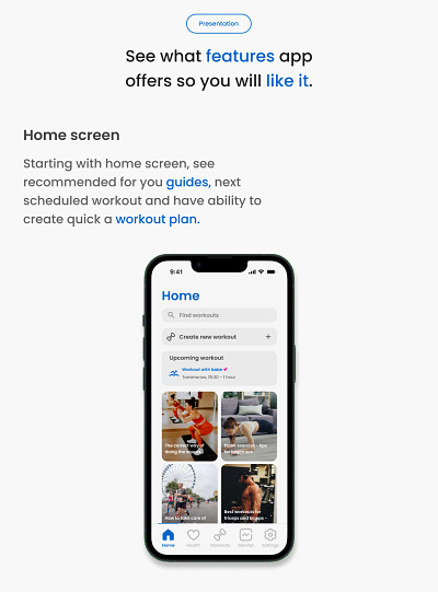 Workout Routine Planner UI/UX Design app design design figma mobile app ui uiux