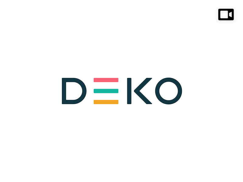 Deko animated logo