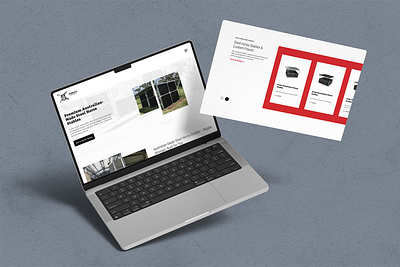 Guerilla Steel branding design web design website wordpress