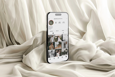 Luxury Wedding Brand Identity - Social Media Design elegant elegant logo instagram feed logo design luxury minimal photography logo social media design wedding branding