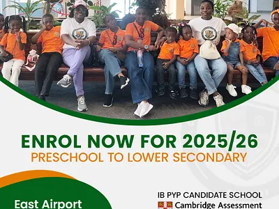Enroll in a School Flyer admission cambridge cambridge assessment design flyer flyer design graphic design lower secondary preschool school school admission simple flyer