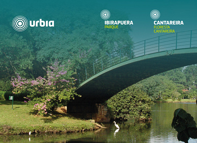 Branding signs - Urbia parks branding graphic design illustration maps natural parks parks pictograms signage signs visual identity