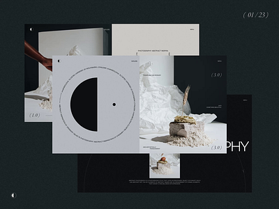 Abstract 01/23 concept graphic interaction minimalistic motion objects ui ui design visual design