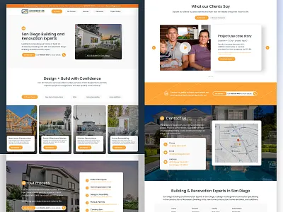 SDBR / San Diego Building & Renovation brizy builders construction san diego web web design wordpress
