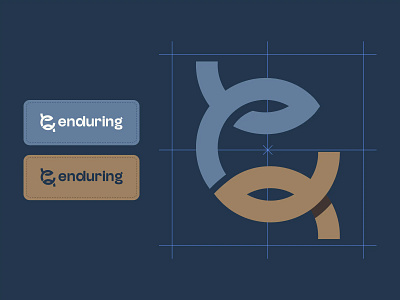 Enduring Financial - Logo Design branding financial planner logo