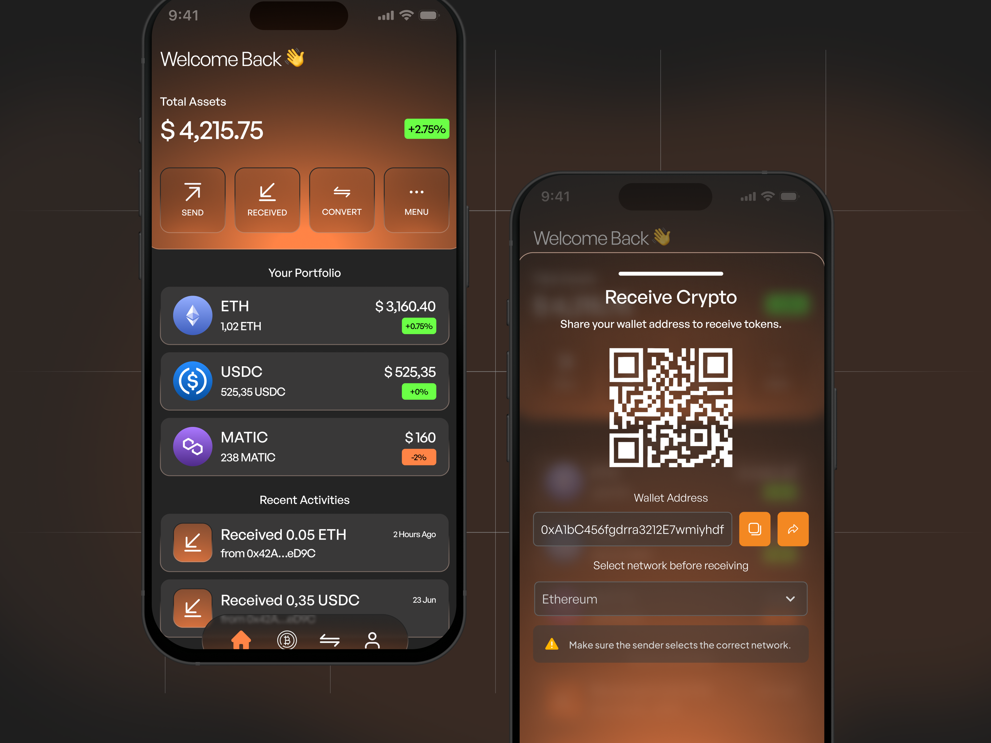 Example of Web/Mobile App UI/UX Design