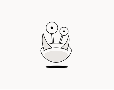 Monster 2 branding creature cute design graphic design illustration layout logo mark monster teeth typography vector