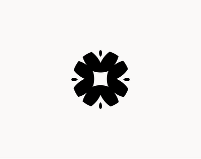 Axora - Mark axora branding centered design flower graphic design logo mark natural nature vector
