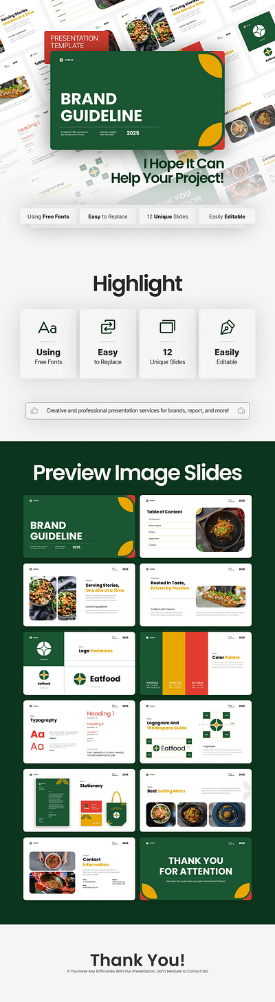 Brand Guideline Presentation | PPT-KEY-GSL brand