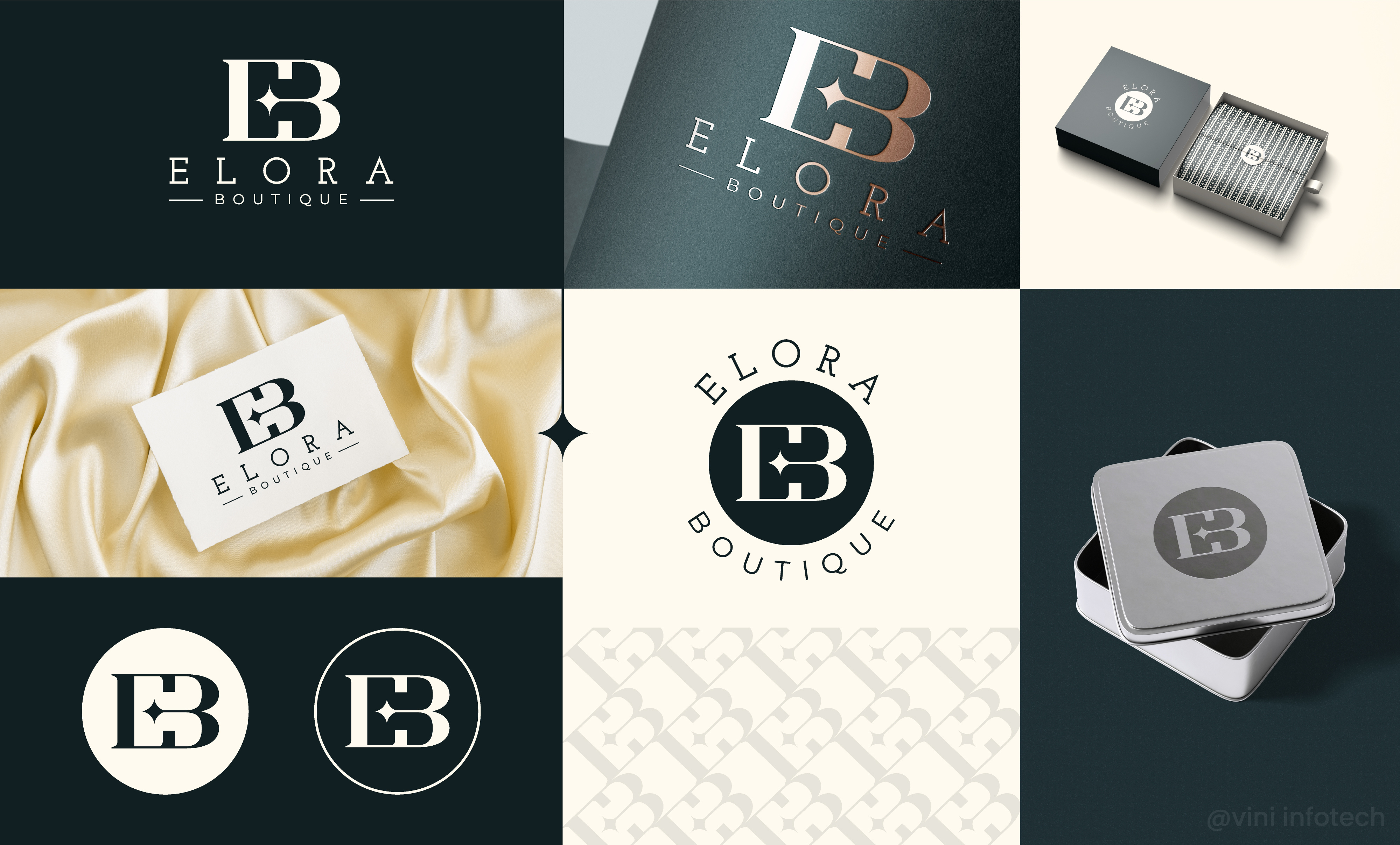 Elora Boutique Branding branding logo