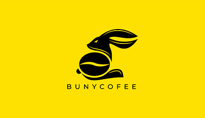 BunnyCoffee (Logo & Animation) bunny bunny logo business logo coffee coffee logo company logo creative logo graphic design logo logo animation logo design minimalist logo modern logo motion graphics rabbit shop logo