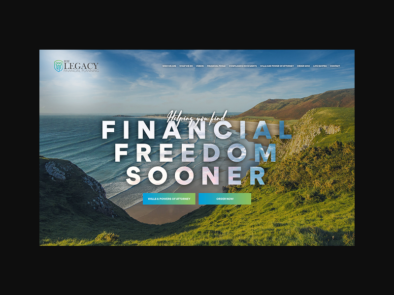 myLegacy – Financial Planning Website UI/UX app design clean design dashboard design illustration interaction design lifestyle typography ui user experience web
