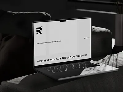 Ruvian-Real Estate Investment Logo & Branding brand identity credit ecommerce finance financial financial services graphic design investment logo design modern logo online banking real estate technology logo