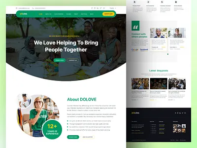 DoLove – Heartfelt Charity Website Design charitydesign cleandesign communityengagement donationpage empathyindesign fundraising humanitarian impactdriven interface design landing page design minimalistui ngo nonprofit socialcause ui design uiux user interface uxdesign volunteerwebsite webdesign