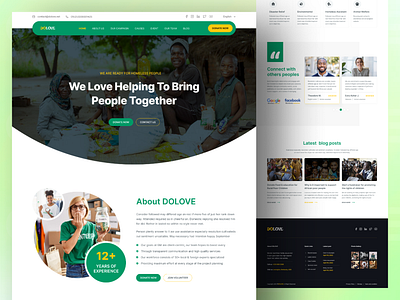 DoLove – Heartfelt Charity Website Design charitydesign cleandesign communityengagement donationpage empathyindesign fundraising humanitarian impactdriven interface design landing page design minimalistui ngo nonprofit socialcause ui design uiux user interface uxdesign volunteerwebsite webdesign