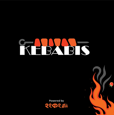 KEBABIS food Cart LOGO logo