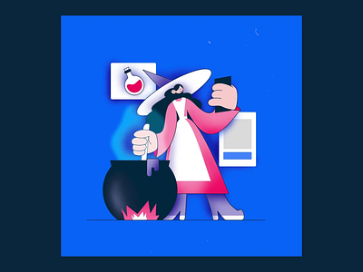 Illustration and animation for «Ozon» 2d animation branding illustration motion graphics