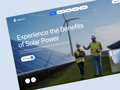 Renewable Energy Landing Page alternative energy clean energy landing page eco friendly energy website design green energy landing page oripio renewable energy renewable energy landing page renewable energy website solar landing page solar panel template solar power sujon turbin power web design website website design
