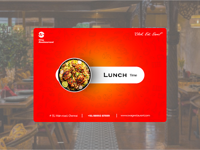 Swag Restaurant 3d adobe branding colors designs graphic design illustrator logo motion graphics photoshop posterdesigns ui web poster